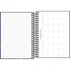 Agenda Espiral Diária 11,7 x 16,4 cm D+ Masculina 2025 - Sortido