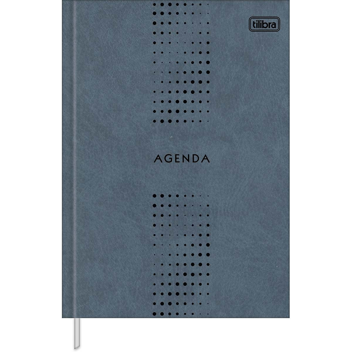 Agenda Executiva Costurada Diária 14,5 x 20,5 cm Prátika Permanente - Azul - Sortido